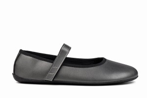 Ahinsa Ananda Barefoot Women's Ballet Flats Silver | ZRP4262EP