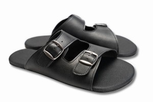 Ahinsa Barefoot Men's Sandals Black | CRJ2841OA