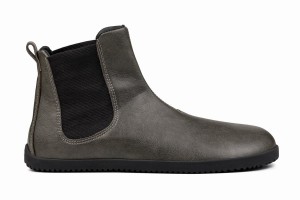 Ahinsa Barefoot Women's Chelsea Boots Grey | MYP3539OL