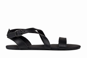 Ahinsa Hava Barefoot Women's Sandals Black | OKR7144KQ