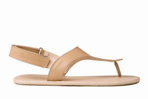 Ahinsa Simple Barefoot Men's Sandals Beige | EDR9092LX