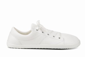 Ahinsa Vida Barefoot Women's Sneakers White | XZV9142UO