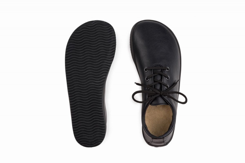 Ahinsa Ananda Barefoot Men's Casual Shoes Black | ESK1838GE