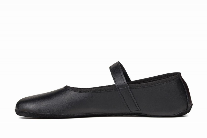 Ahinsa Ananda Barefoot Women's Ballet Flats Black | XST635ZV