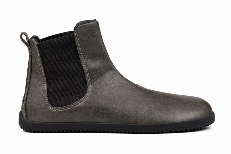 Ahinsa Barefoot Women\'s Chelsea Boots Grey | MYP3539OL