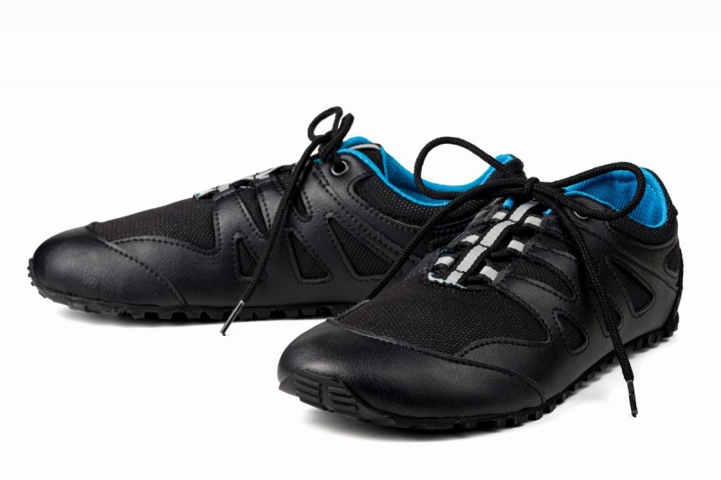 Ahinsa Chitra Trek&trail Barefoot Men's Running Shoes Blue Black | TGI307BN