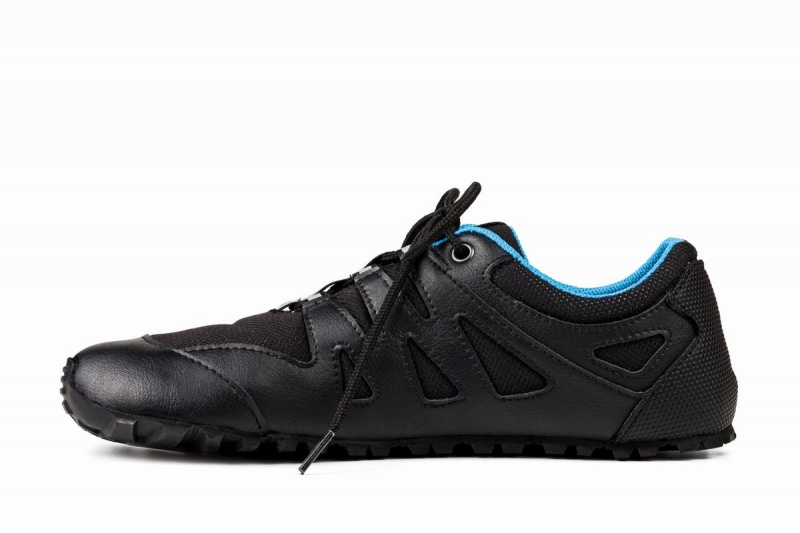 Ahinsa Chitra Trek&trail Barefoot Men's Running Shoes Blue Black | TGI307BN