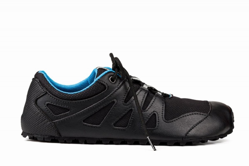 Ahinsa Chitra Trek&trail Barefoot Men\'s Running Shoes Blue Black | TGI307BN