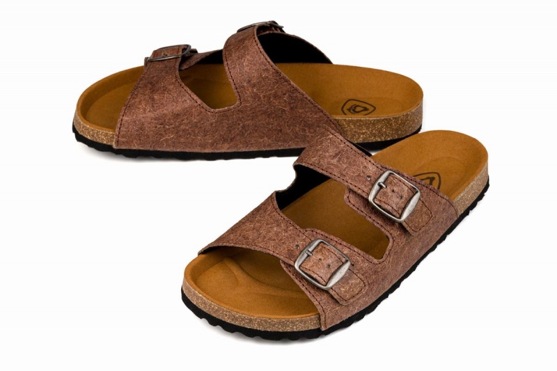 Ahinsa Malai Barefoot Men's Sandals Brown | CCN6464UL