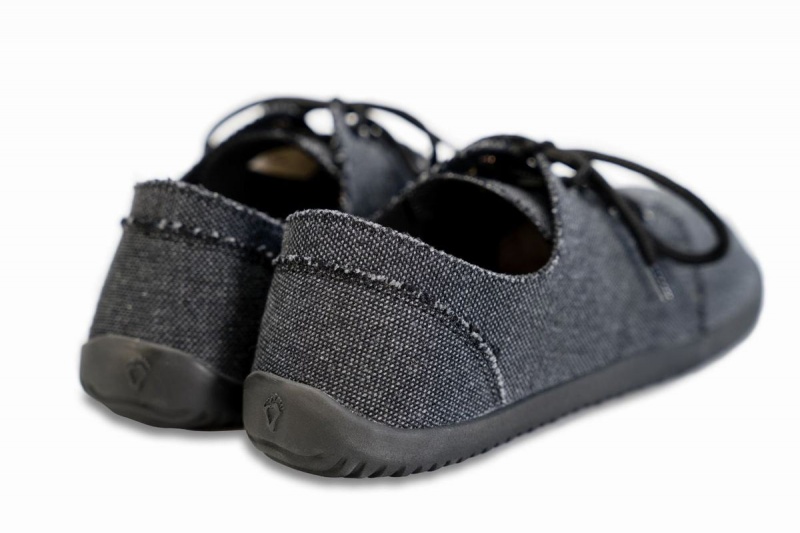 Ahinsa Phira Recycled Barefoot Women's Sneakers Dark Grey | HVK4582RZ