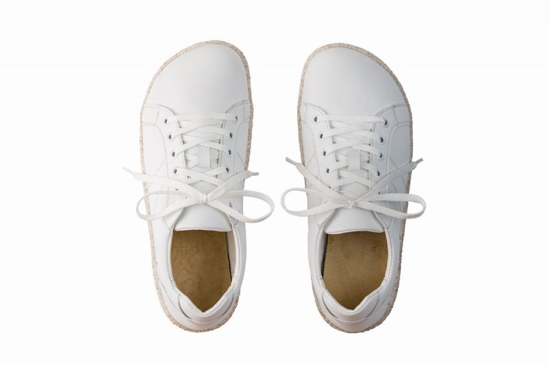 Ahinsa Pura Barefoot Women's Sneakers White | QCU7675UL