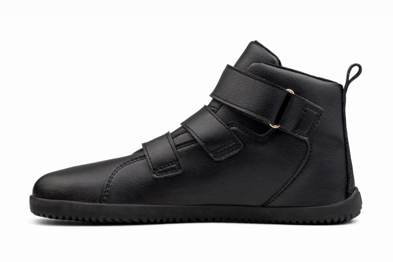 Ahinsa Quick Barefoot Men's Ankle Boots Black | WLL2792WL