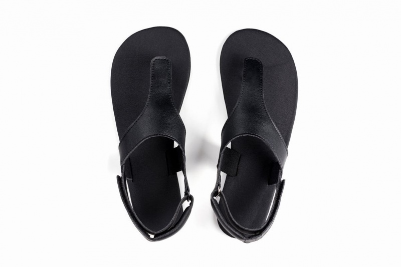 Ahinsa Simple Barefoot Women's Sandals Black | SQF2934BV