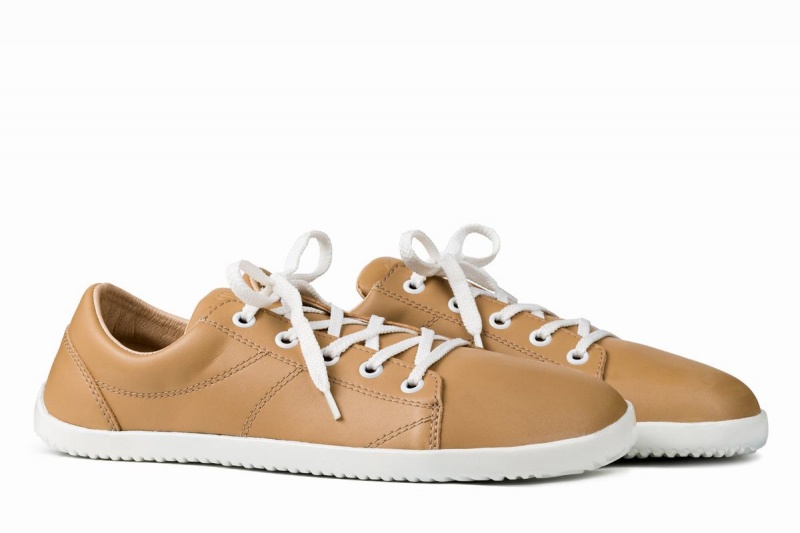 Ahinsa Vida Barefoot Men's Sneakers Beige | RFH1890ID