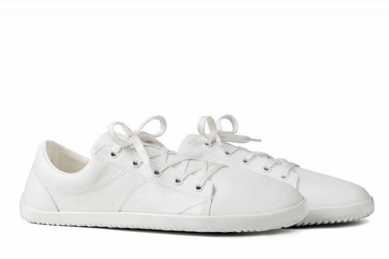 Ahinsa Vida Barefoot Women's Sneakers White | XZV9142UO